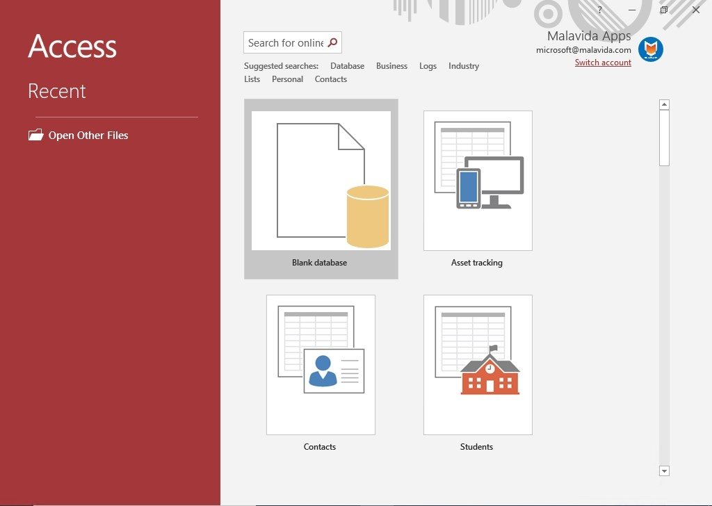 ms access runtime 2013 with back end