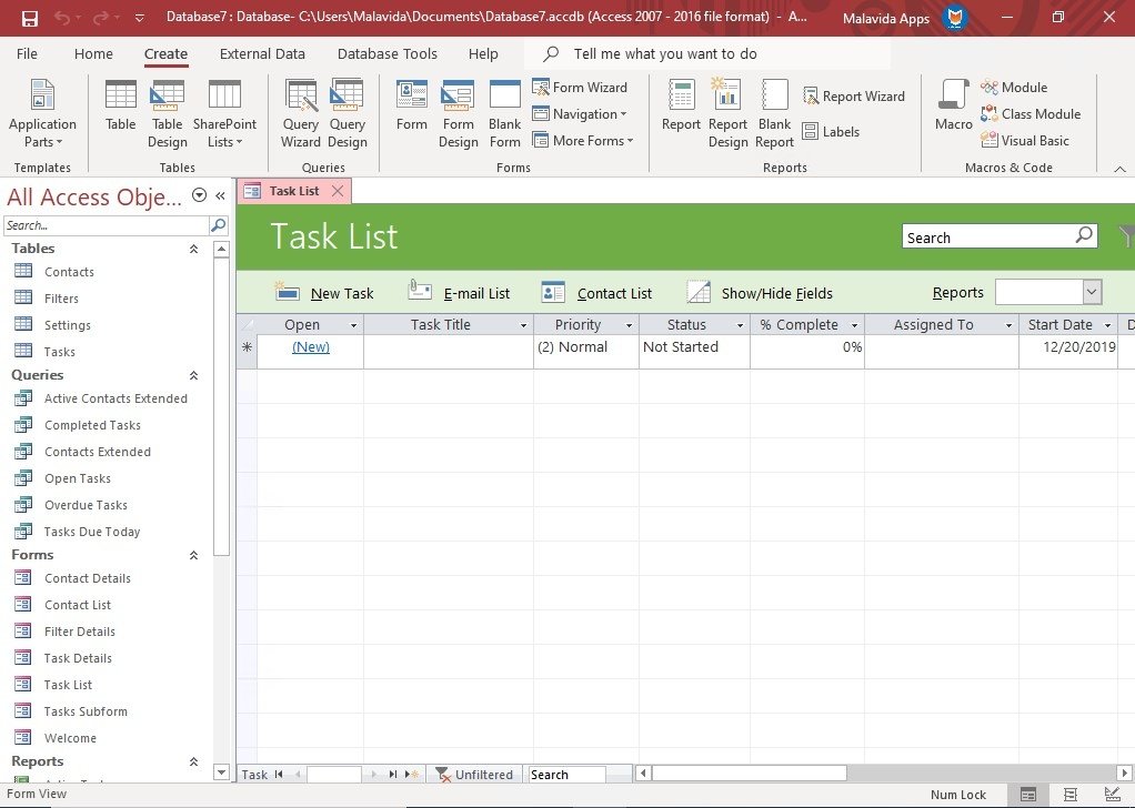 microsoft access database engine 2019 redistributable