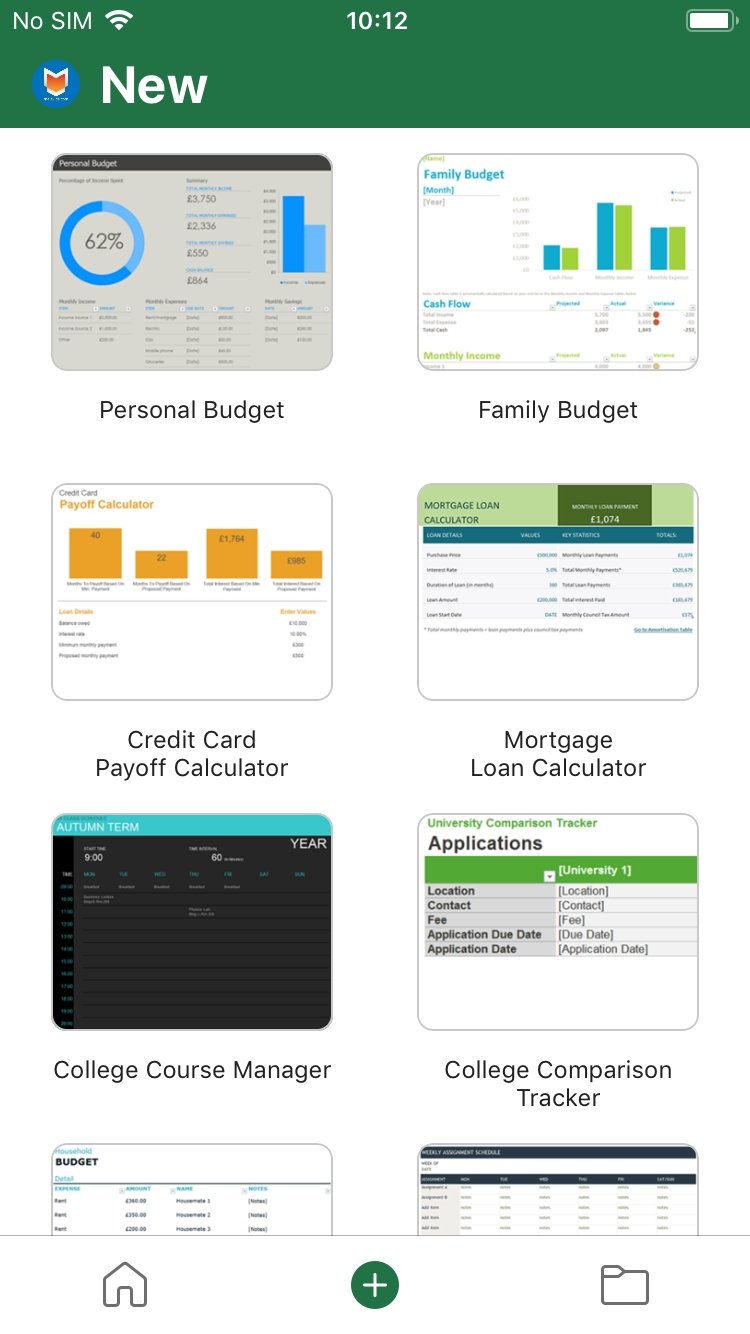 Microsoft Excel - Baixar para iPhone Grátis