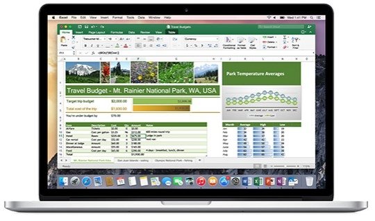 excel program for mac