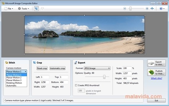 Microsoft Image Composite Editor 2.0.3 (64-bit) free download