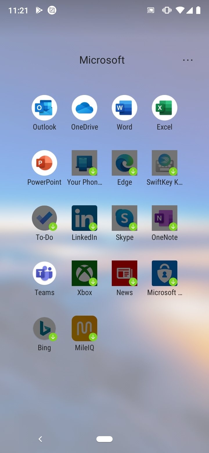 microsoft launcher android