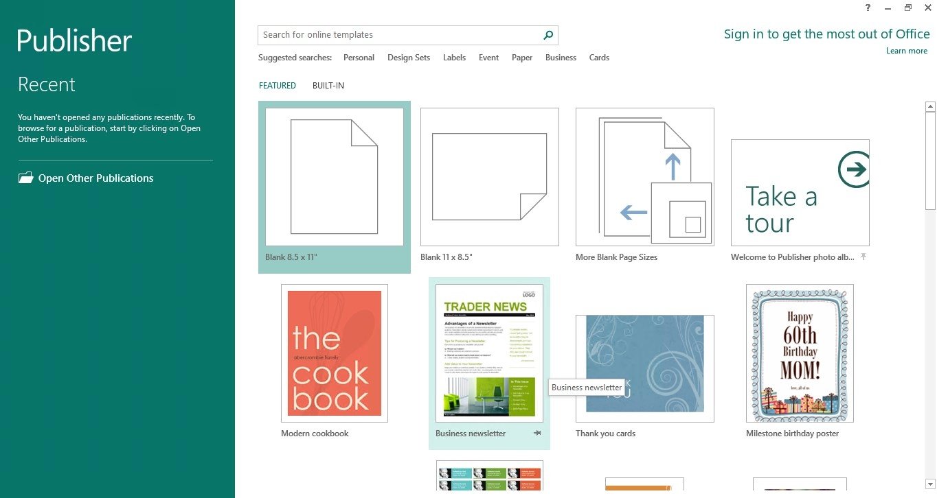 microsoft publisher for the mac free trial