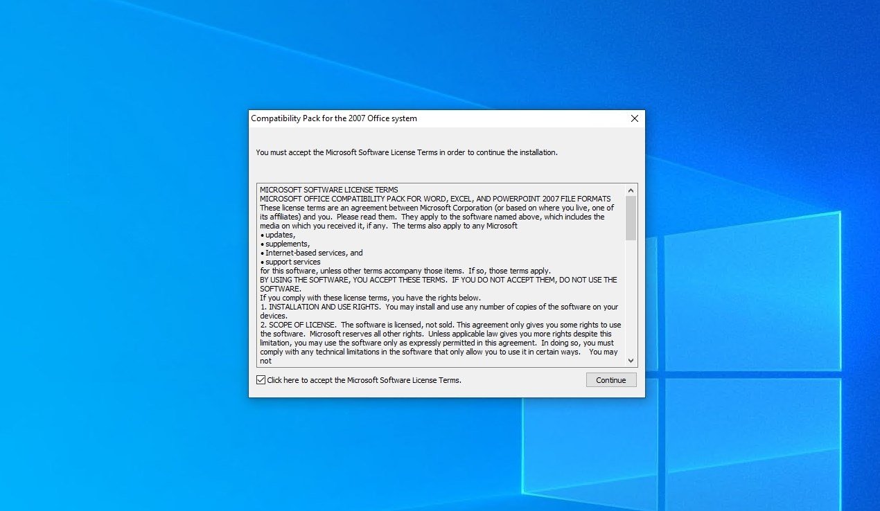 Medicina cojo Dato Descargar Microsoft Office Paquete de Compatibilidad para PC Gratis
