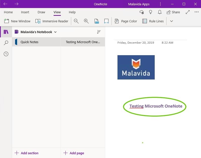 Download Free Microsoft OneNote 365 16.0.13901.20336 - Download for PC Free