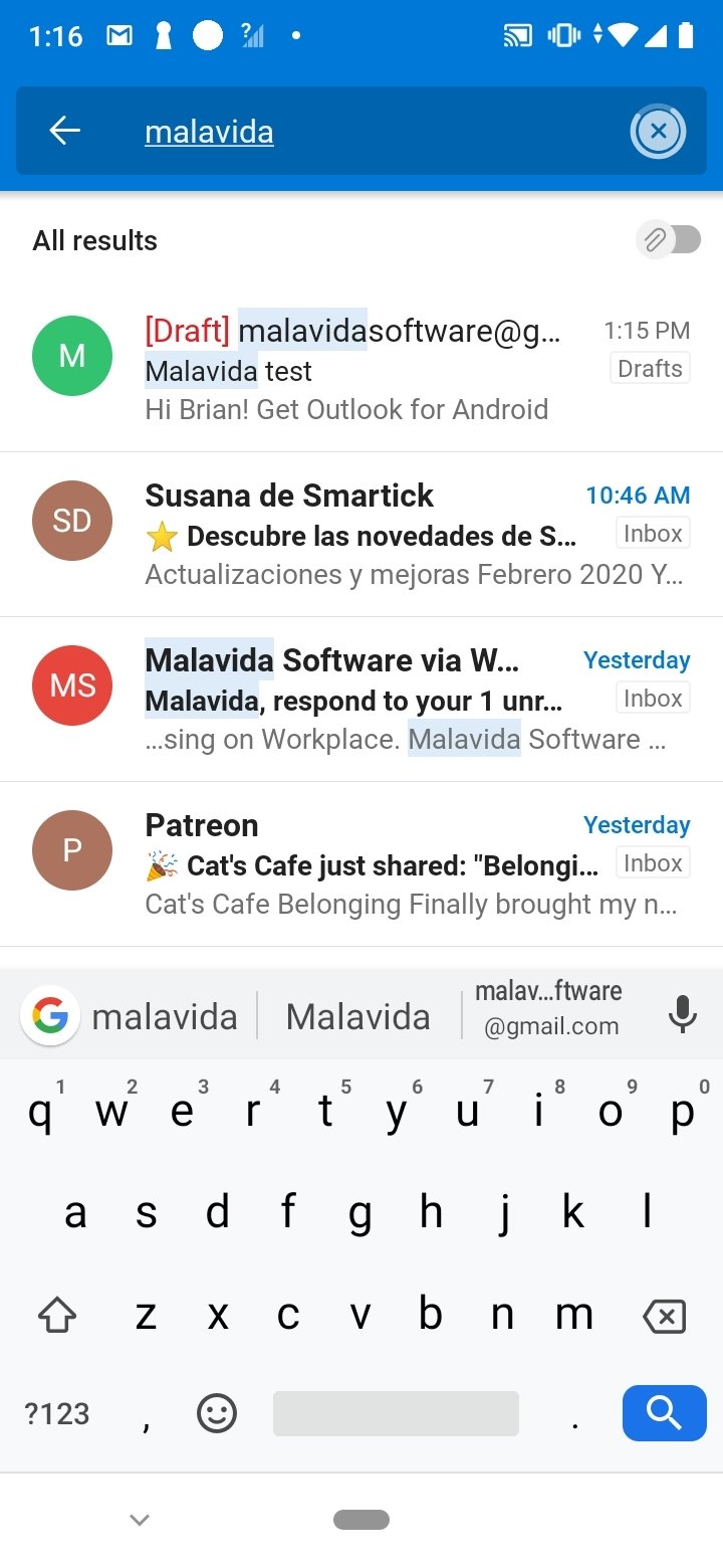 Microsoft Outlook 4.2422.0 - Скачать для Android APK бесплатно