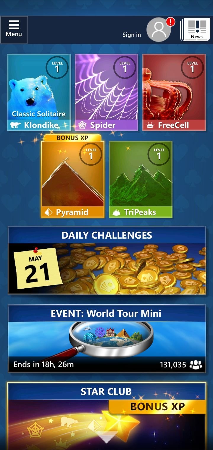 my microsoft solitaire collection won