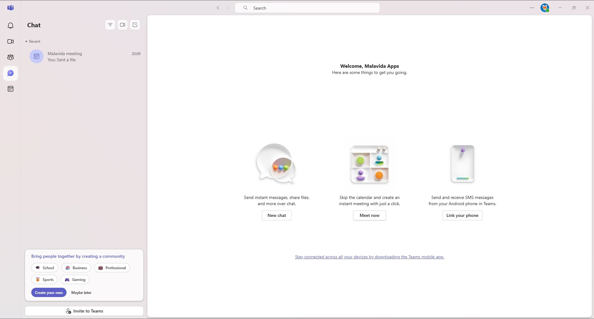 Microsoft Teams 1.5.00.11002  Descargar para PC Gratis