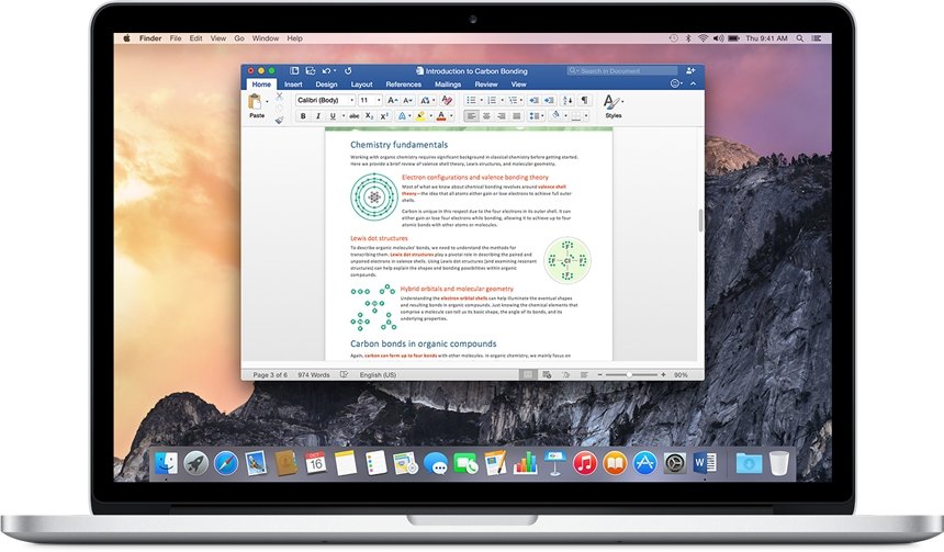 Microsoft Word 2016 - Download for Mac Free