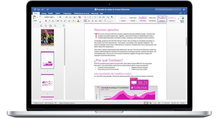 microsoft word trial for macbook pro