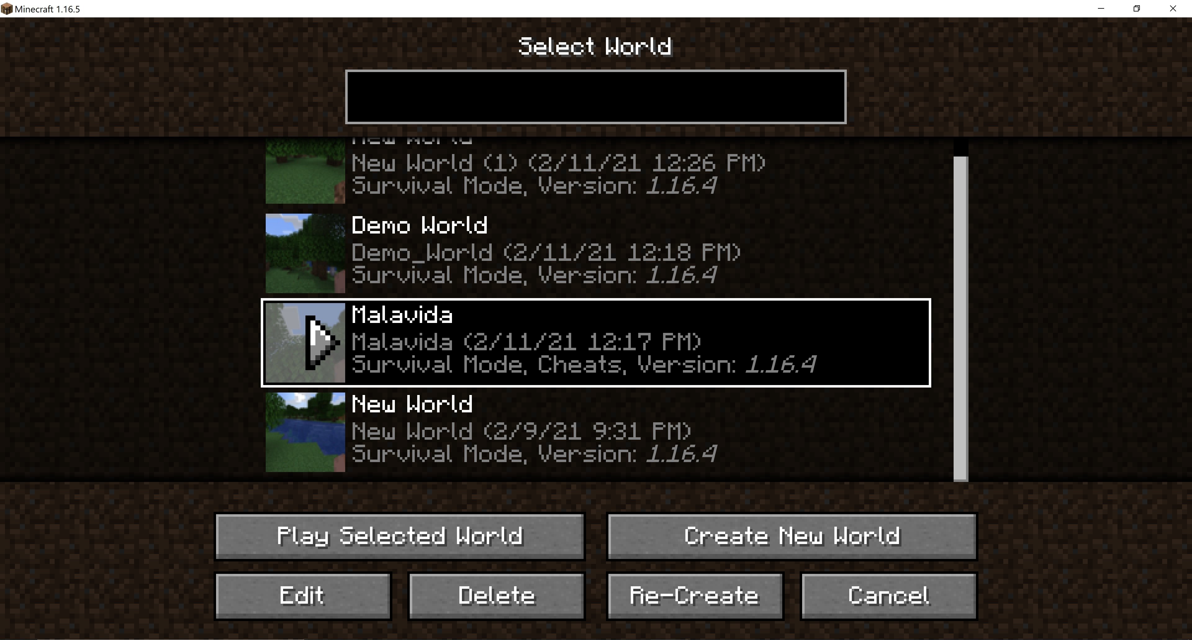 Download the Minecraft demo