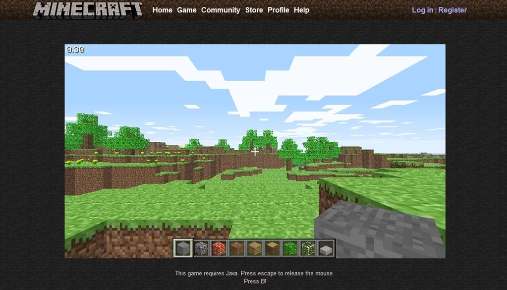 MINECRAFT CLASSIC - Play Online for Free!