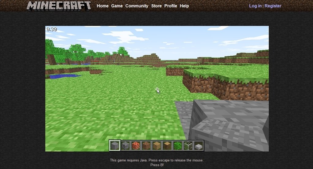 Quer jogar Minecraft Classic? Jogue este jogo online gratuitamente