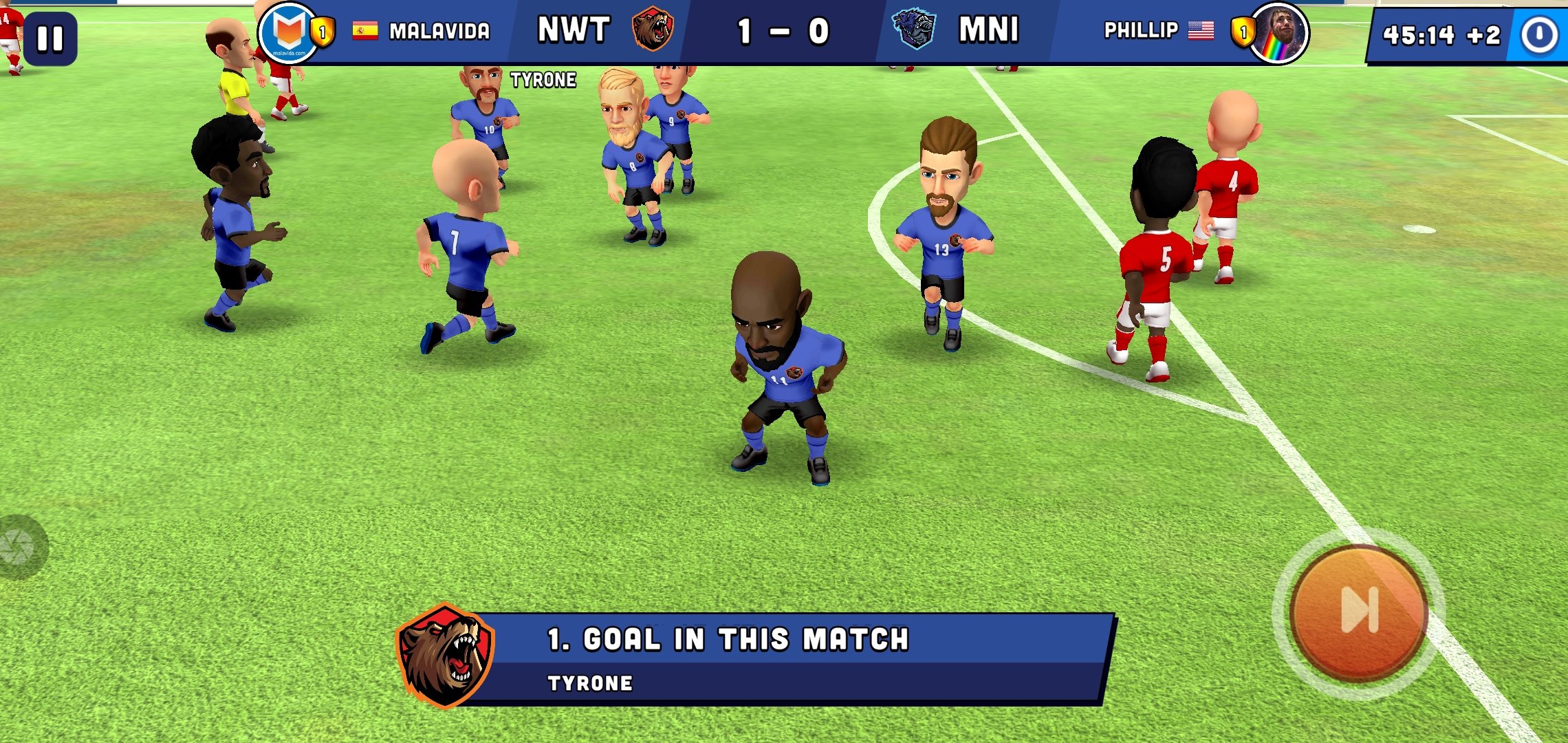 Mini Football: un sencillo y divertido juego de fútbol que arrasa