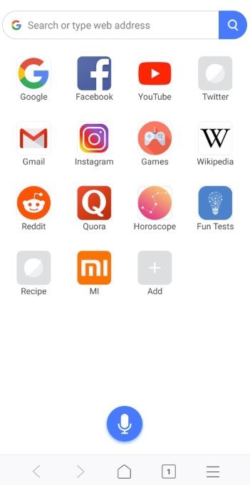 Mint Browser Android 