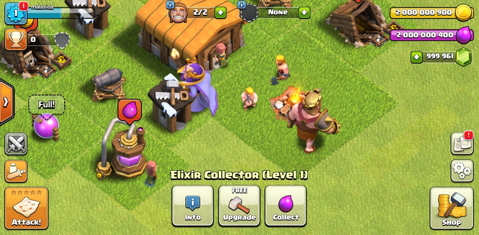 free clash of clans private server