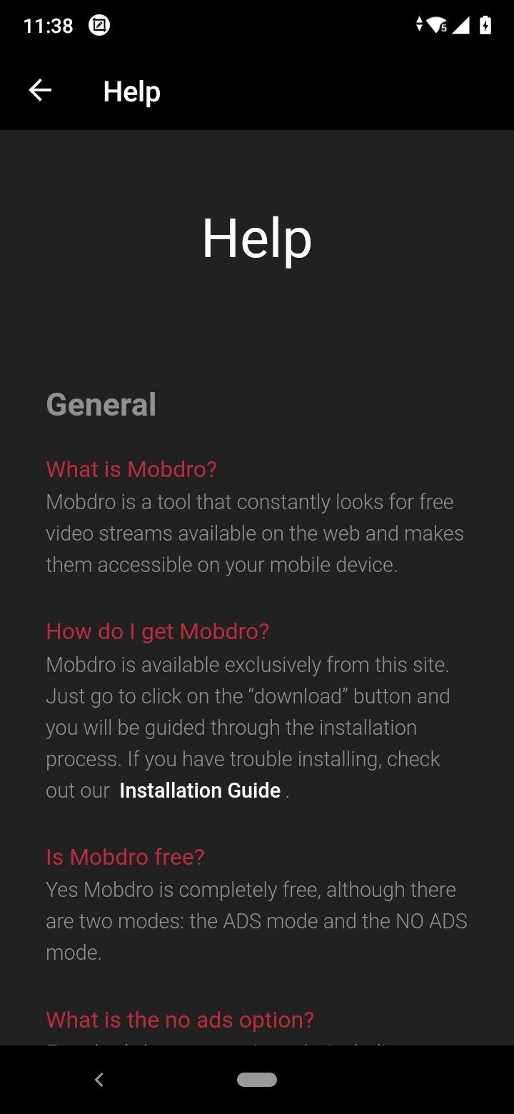 Mobdro tv online online