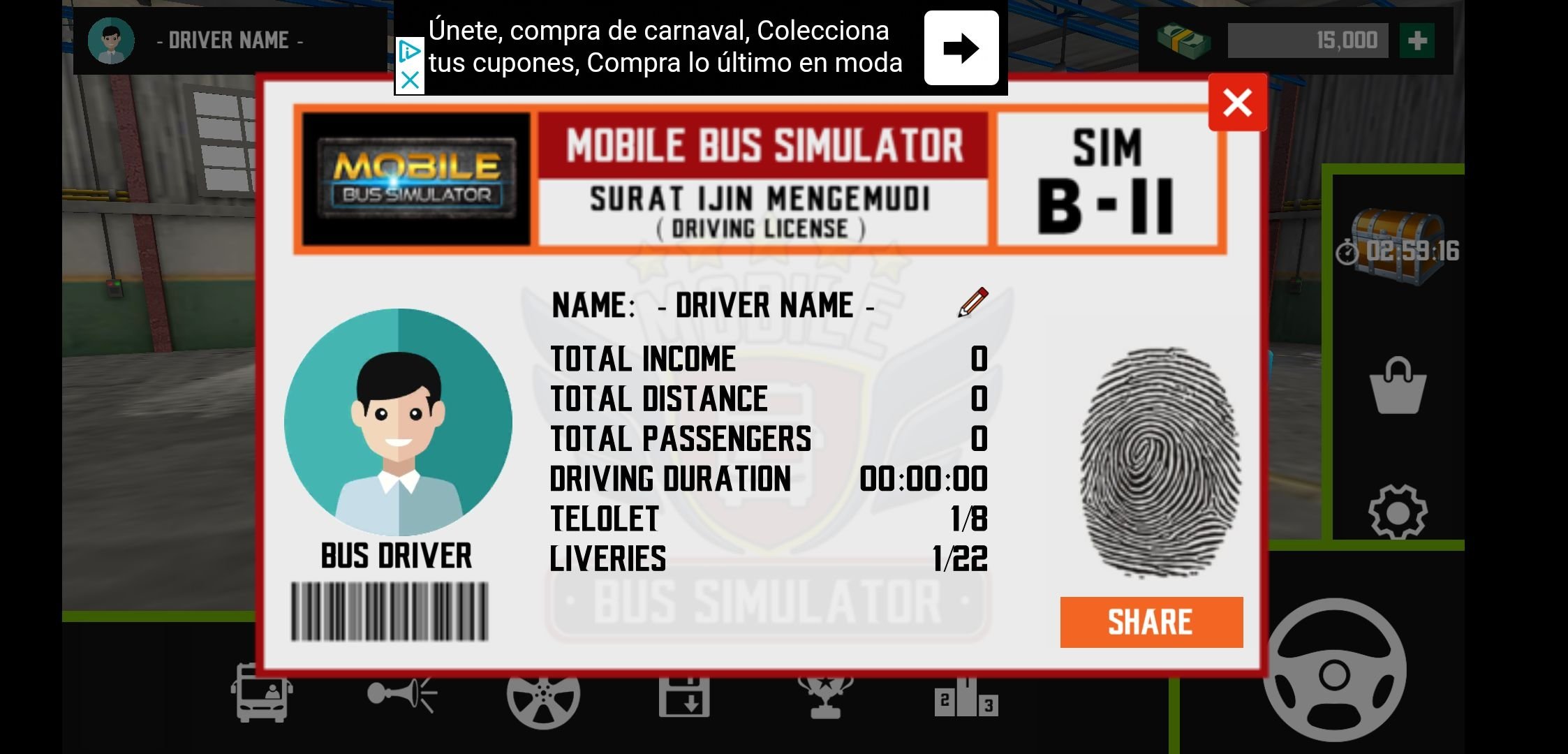 Mobile Bus Simulator 1.0.3  Descargar para Android APK Gratis