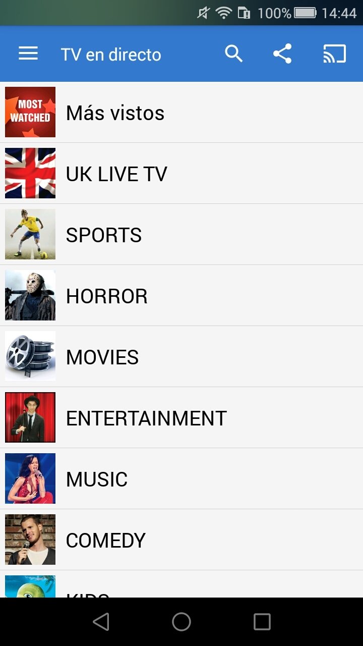 MobiTV Android 