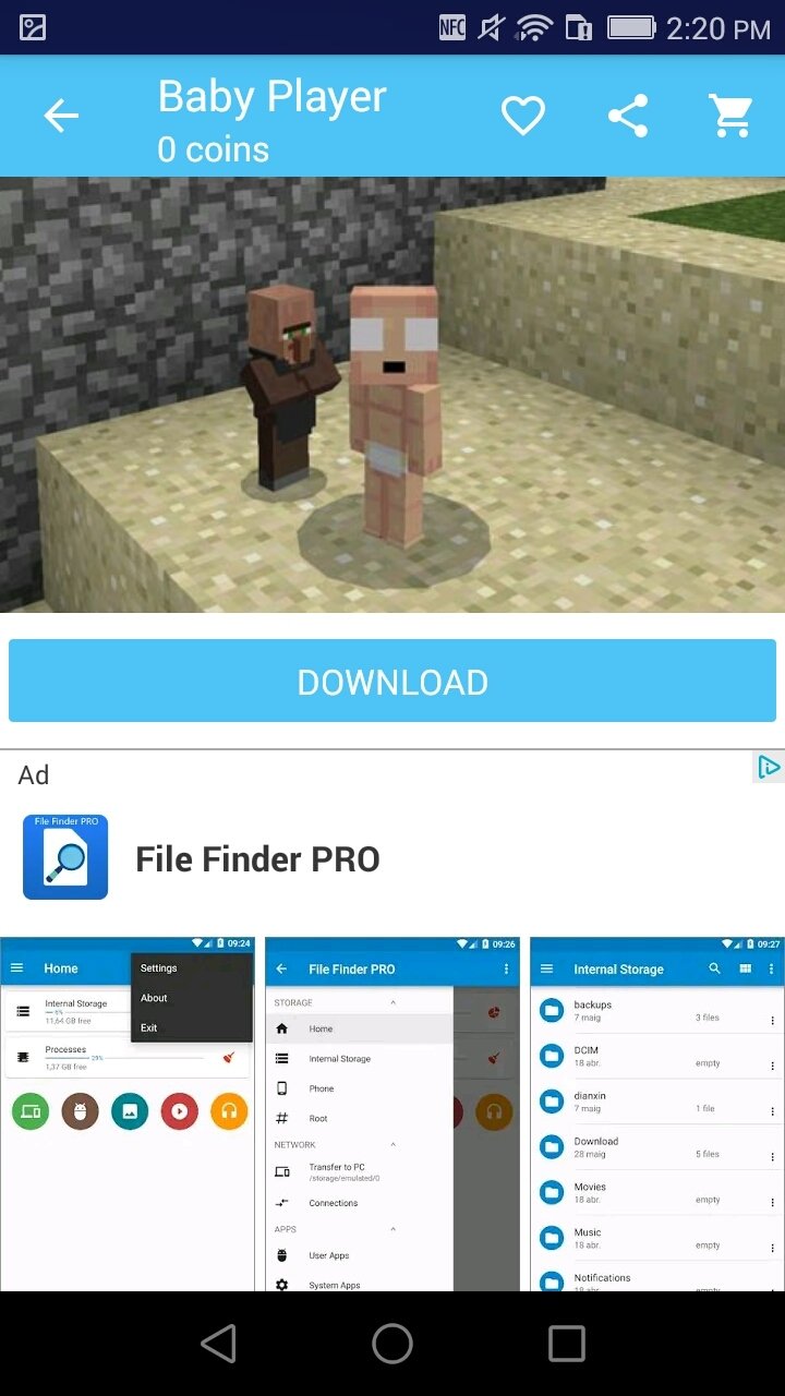 mod master for minecraft pocket edition