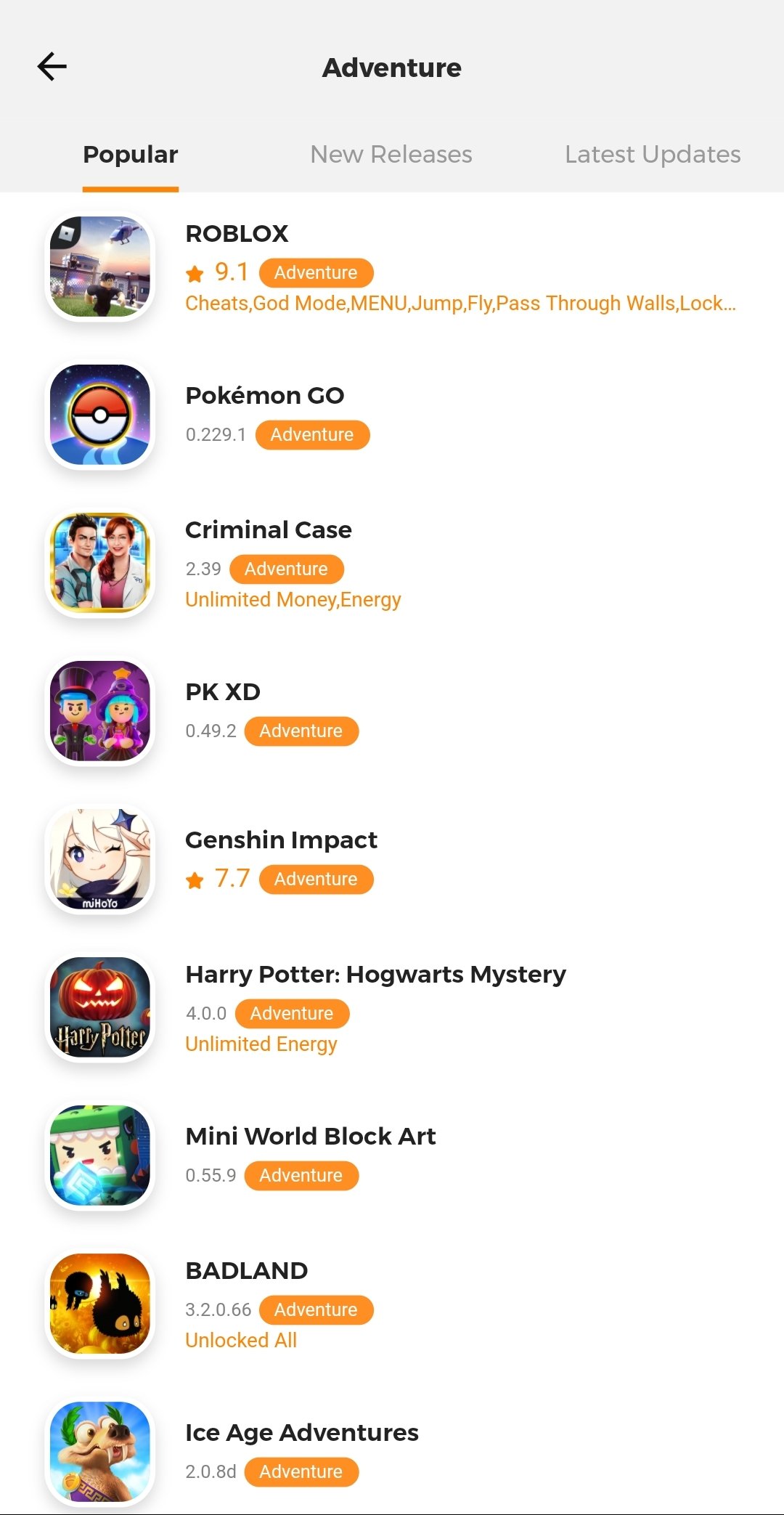 MODDROID: Download Android Games and Apps Mod Apk