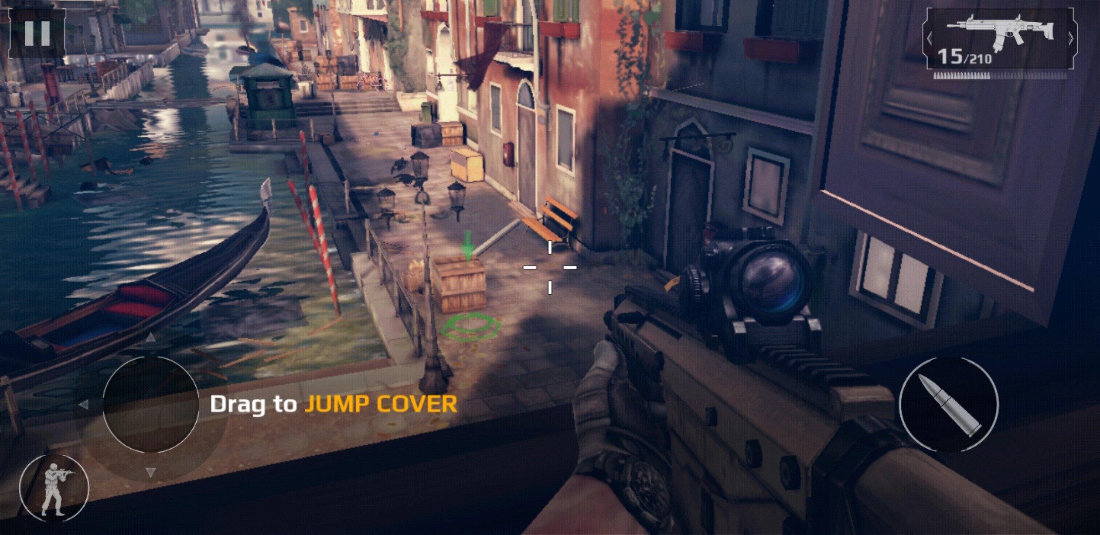 android modern combat 5: blackout controller
