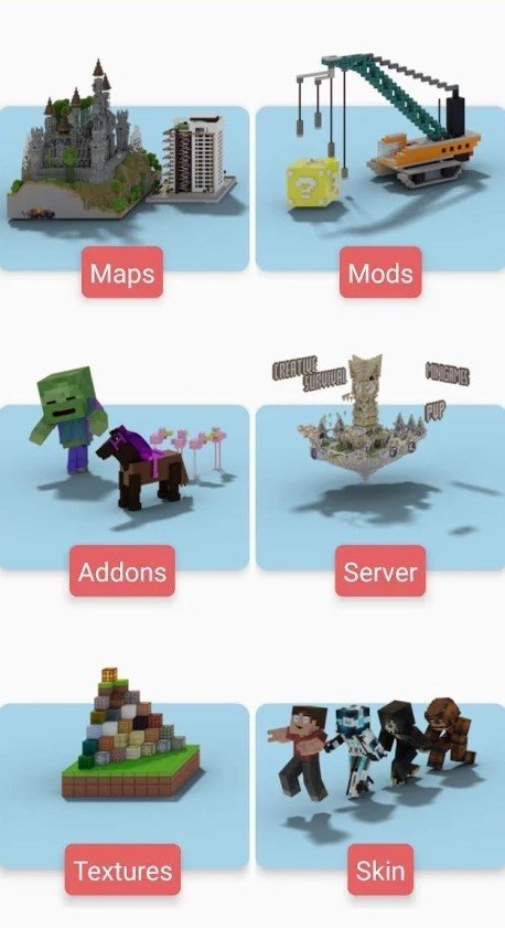 Download Mods, maps skins for Minecraft android on PC