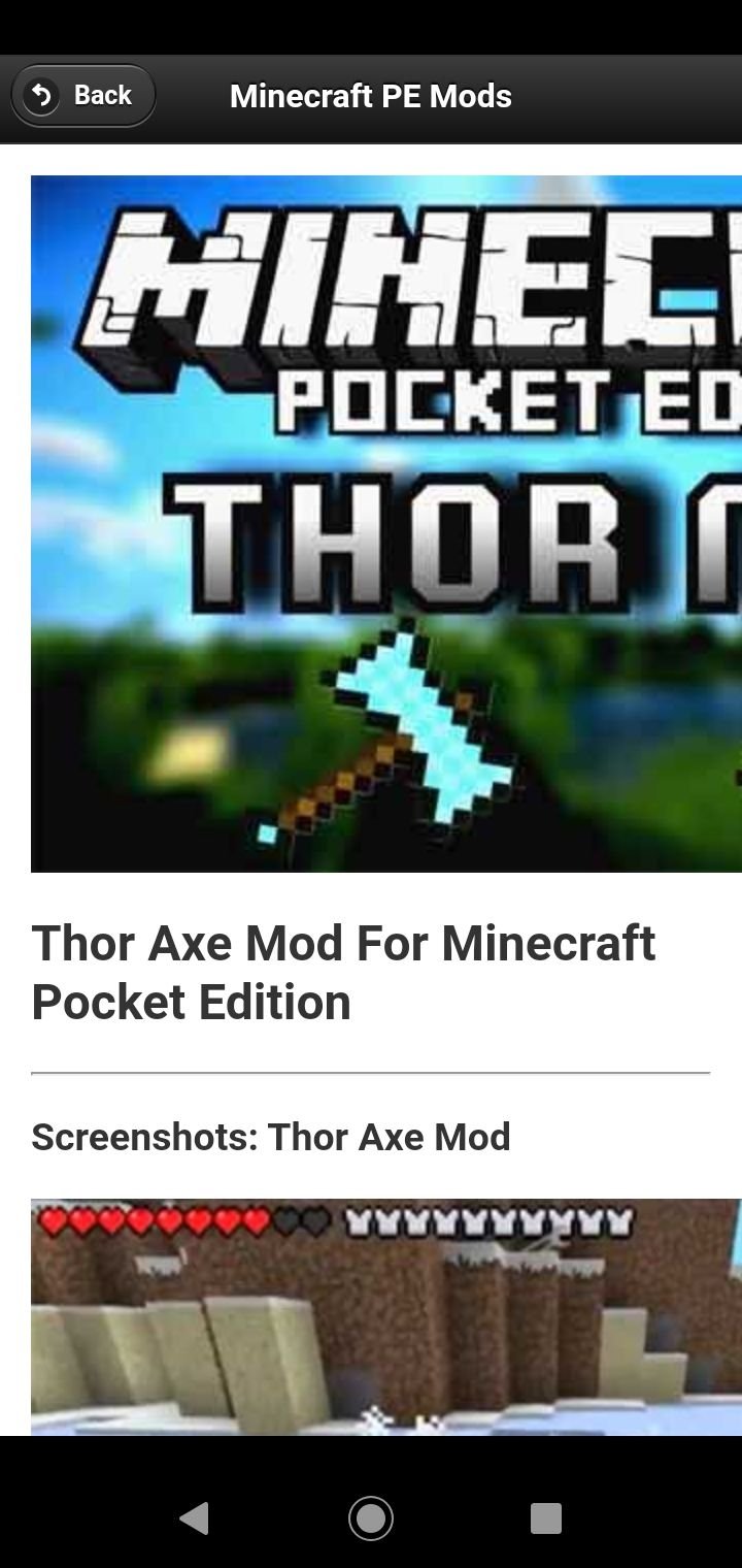 Mods for Minecraft PE APK for Android Download