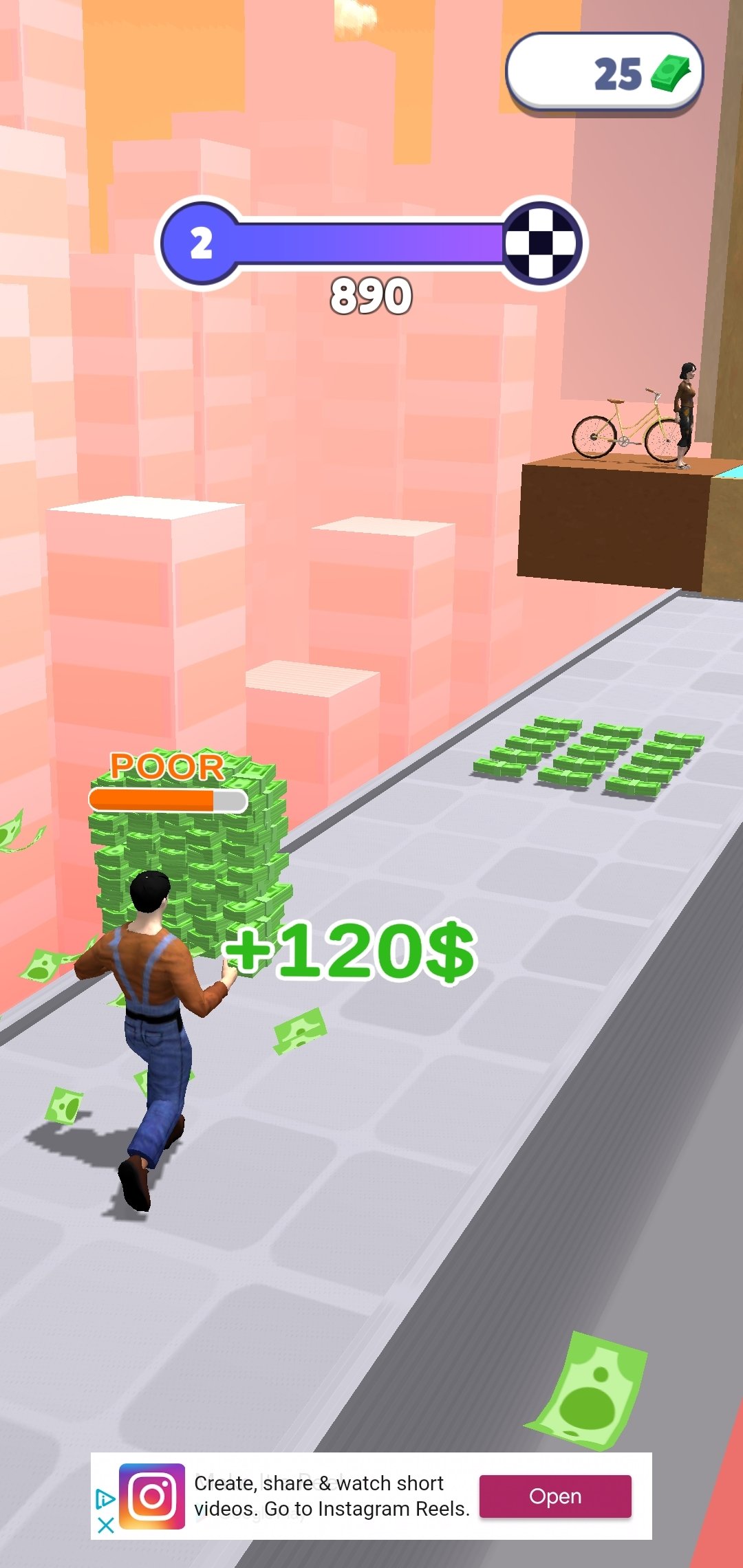 Money Run 3D 2.0.4 - Скачать для Android APK бесплатно