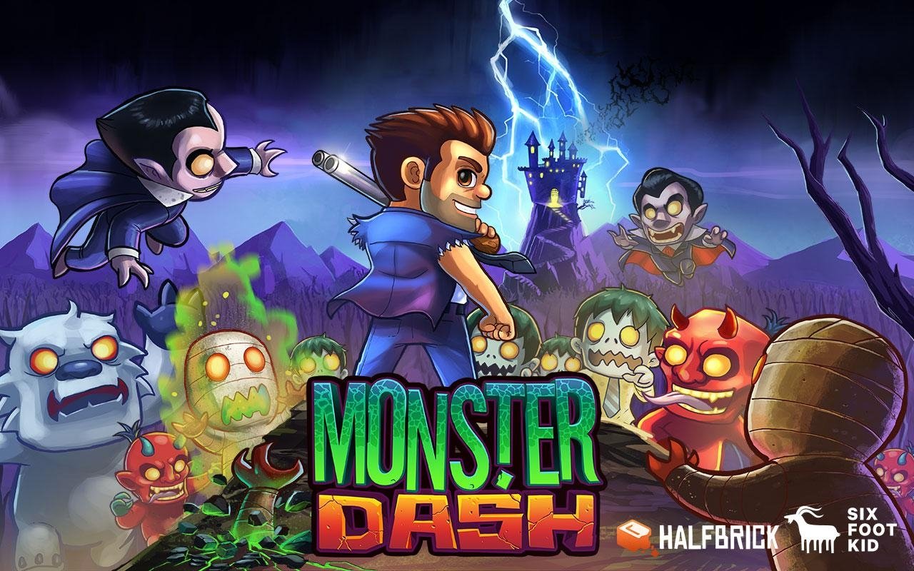 Monster Dash 3 9 4756 Telecharger Pour Android Apk Gratuitement - jeux de brawl stars monstre