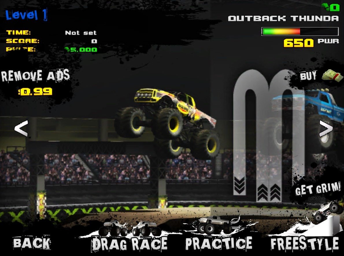 Monster Truck Video Game Monster Truck Destruction Freestyle