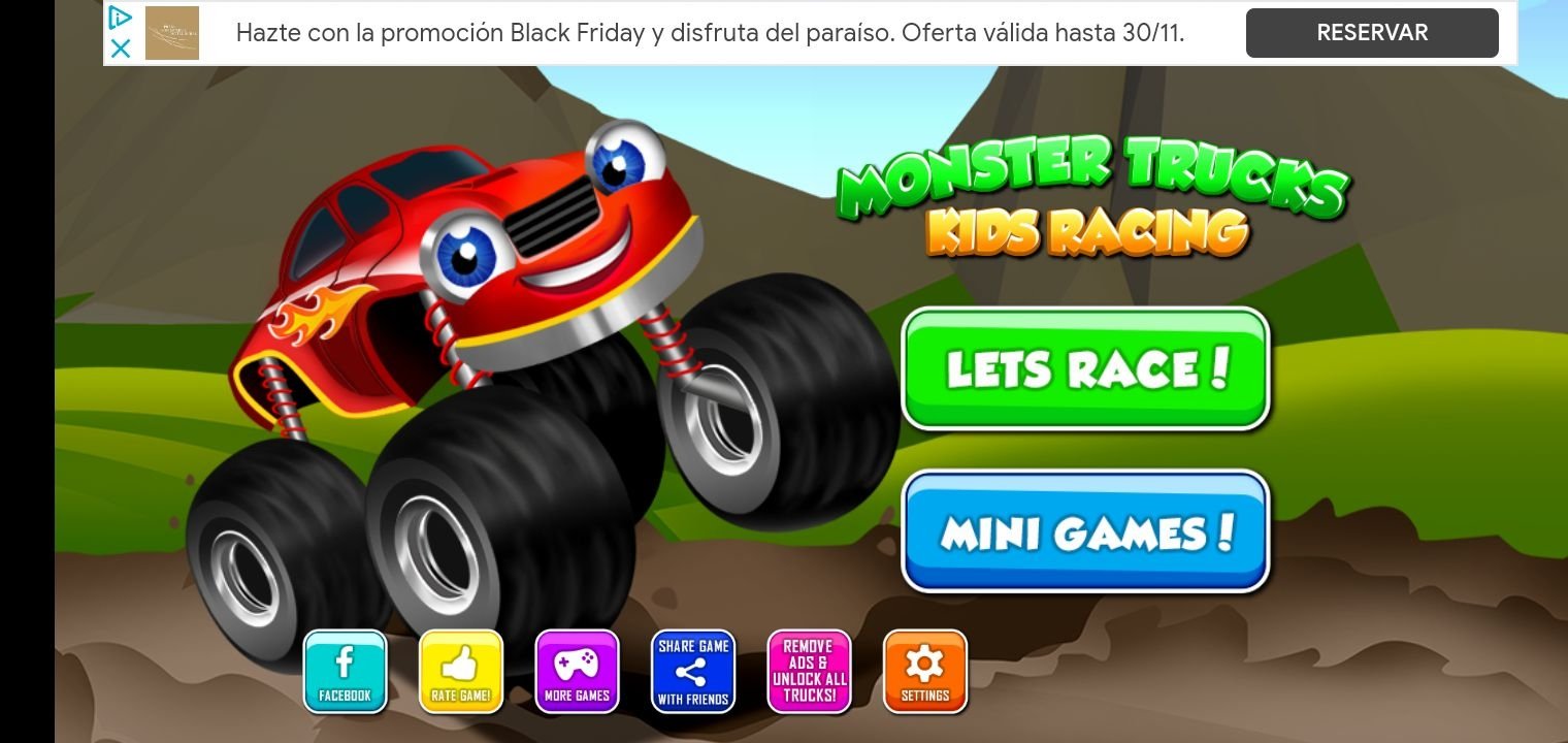 Kids Monster Truck Racing Game Game for Android - Download