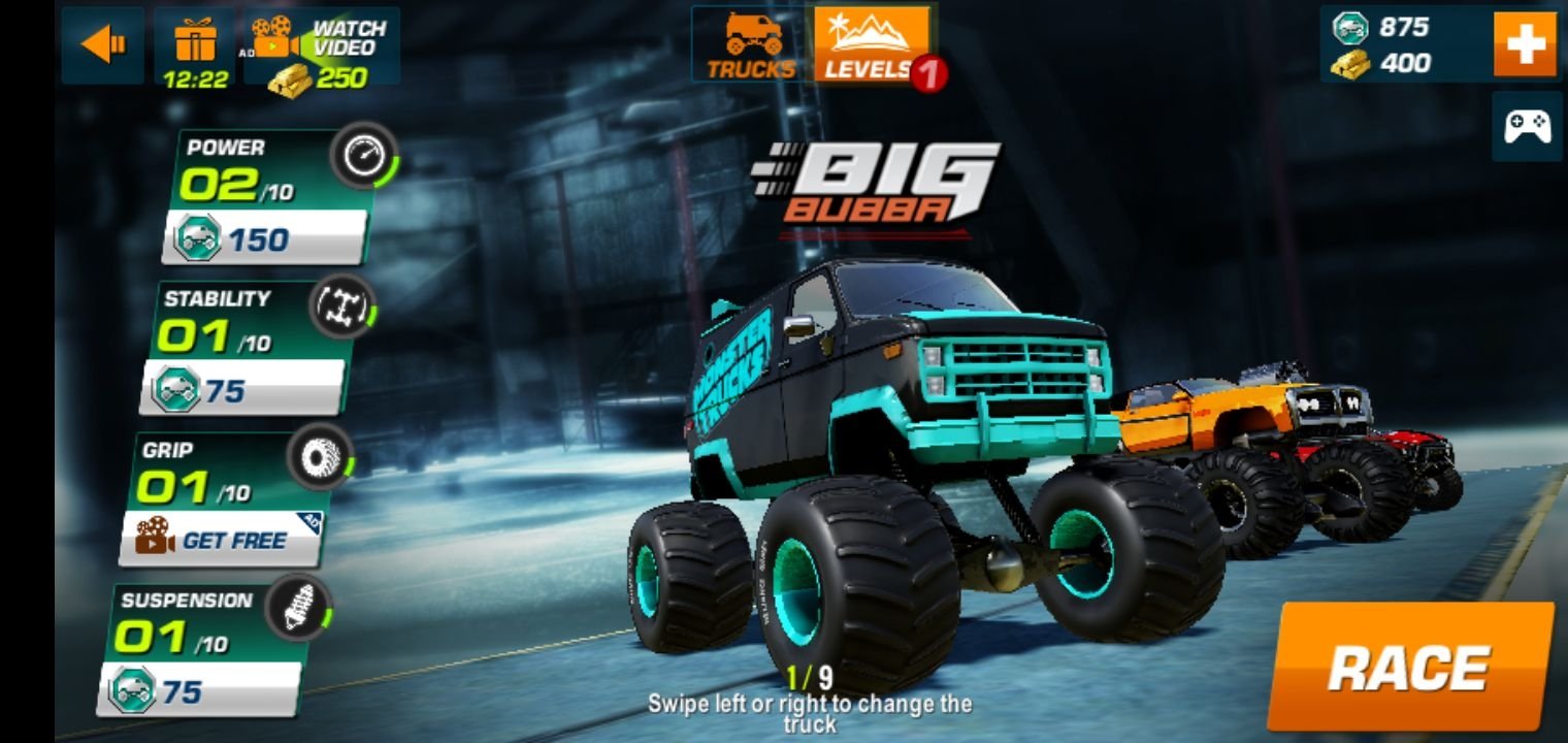 Ultimate Racing: Monster Truck android iOS apk download for free