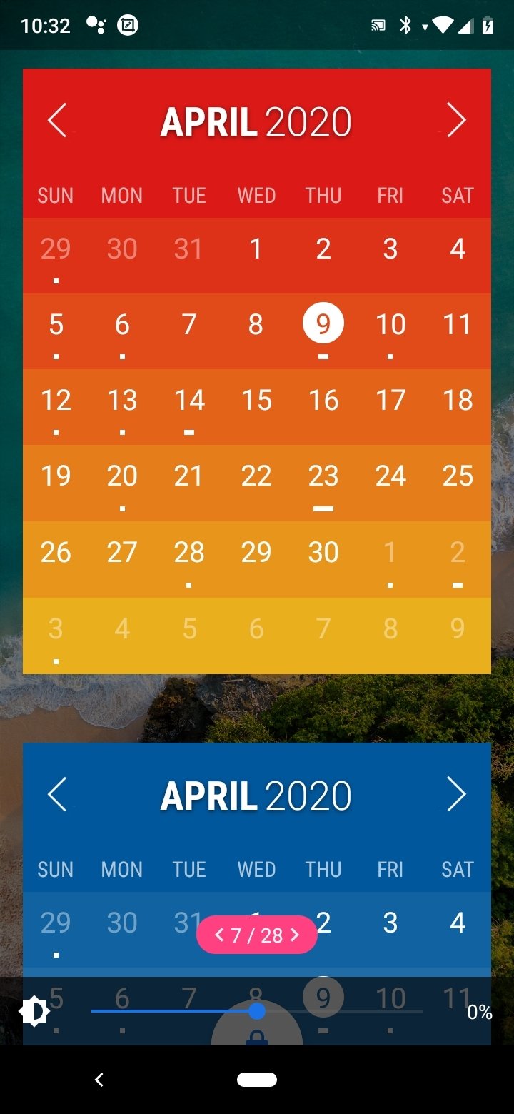 Month Calendar Widget 4.0.200401 Download for Android