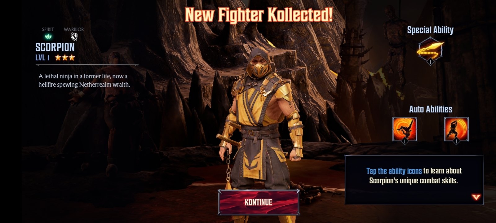 Mortal Kombat: Onslaught is a new mobile RPG coming next year