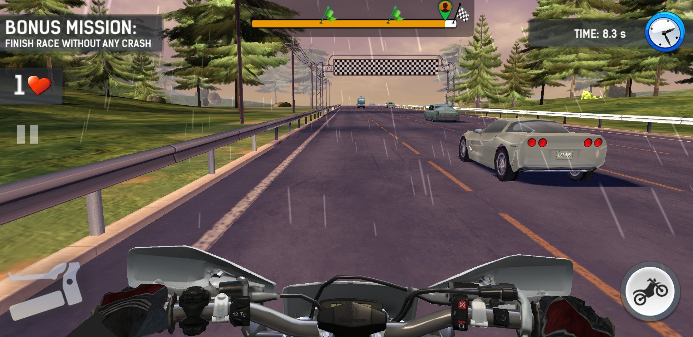 moto rider go: highway traffic v1.11 (mod money)