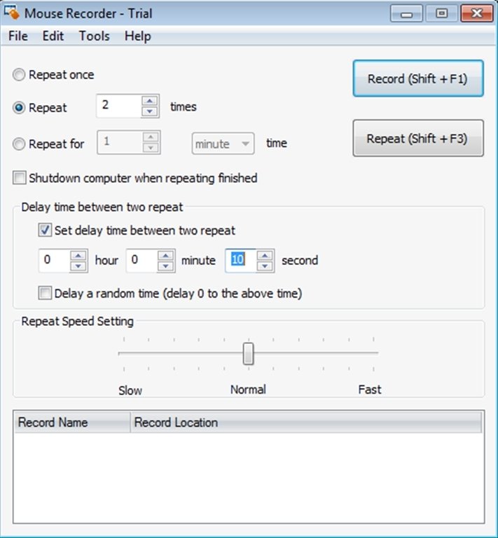 mouse recorder tutorial