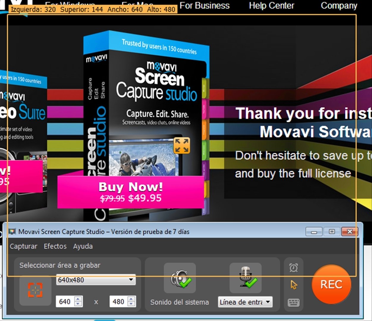 movavi screen capture studio compare free download