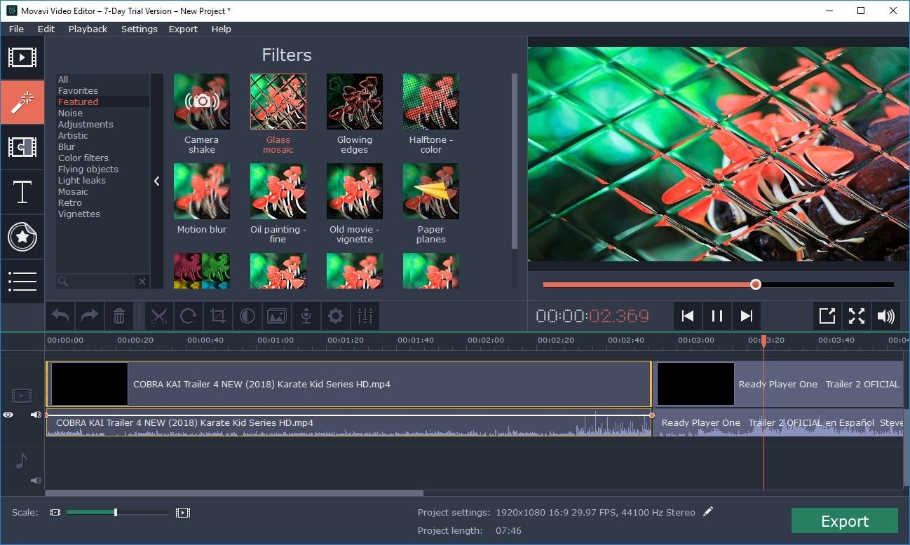 movavi video editor