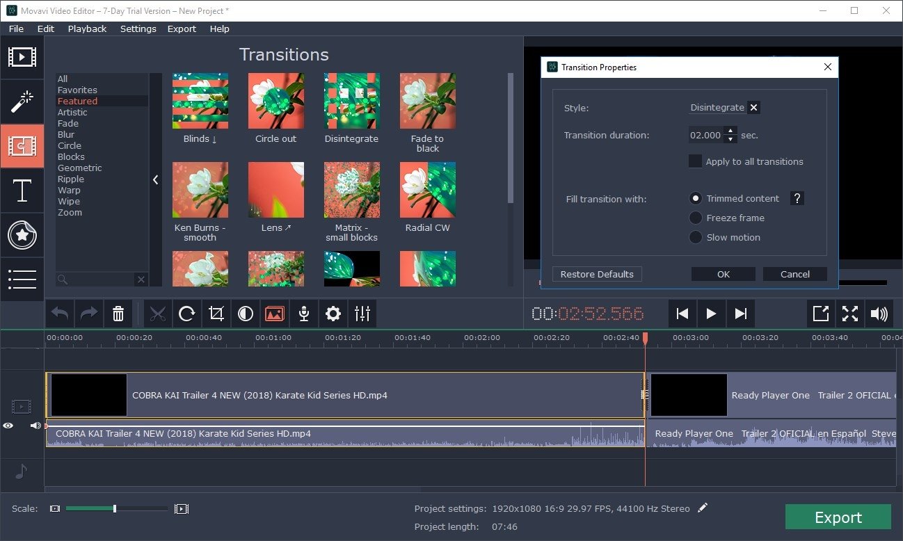 Movavi Video Editor Free Download For Mac