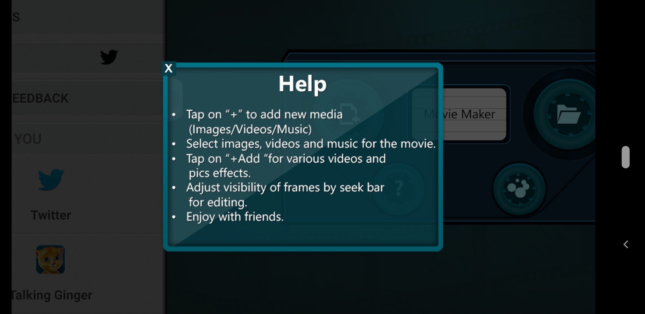 add audio to photo to movie maker