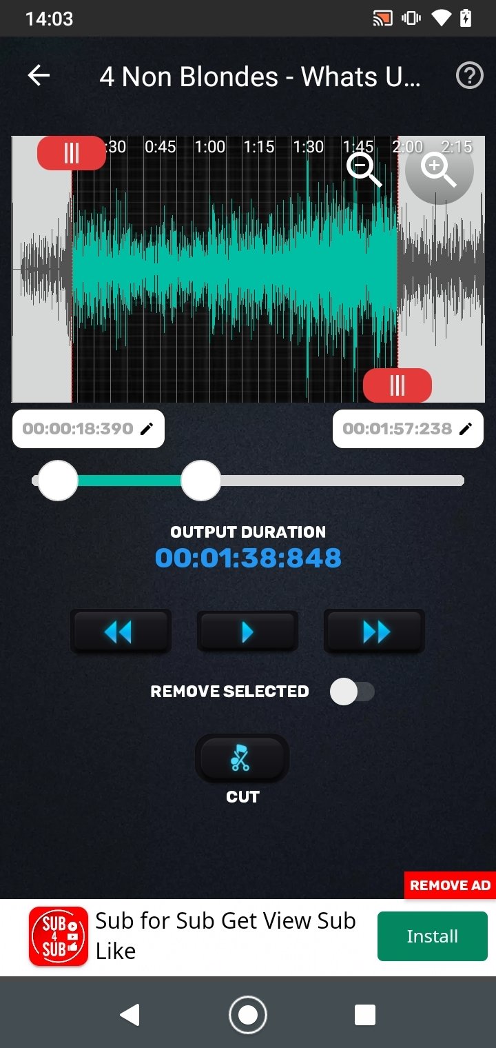 MP3 Audio Cutter 2.0.0 - Скачать для Android APK бесплатно