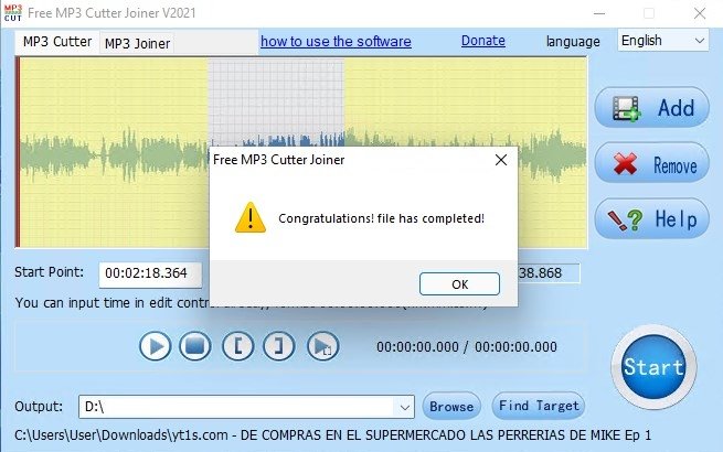 free mp3 cutter joiner free download