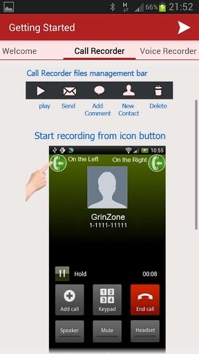 MP3 InCall Recorder & Voice Android 