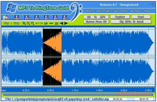 Mp3 Ringtone Gold free. download full Version With Serial Key