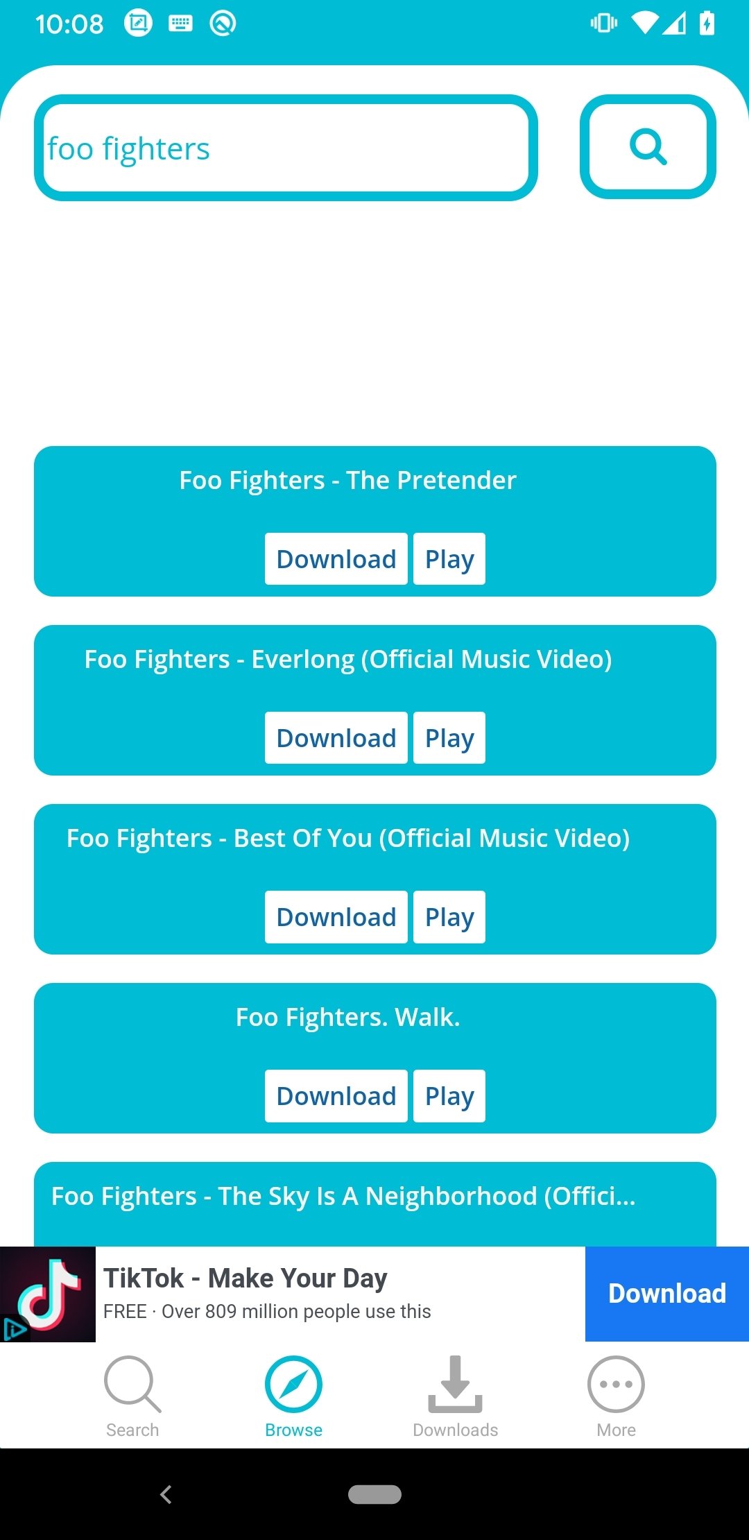 Foo Fighters Lyrics APK for Android Download