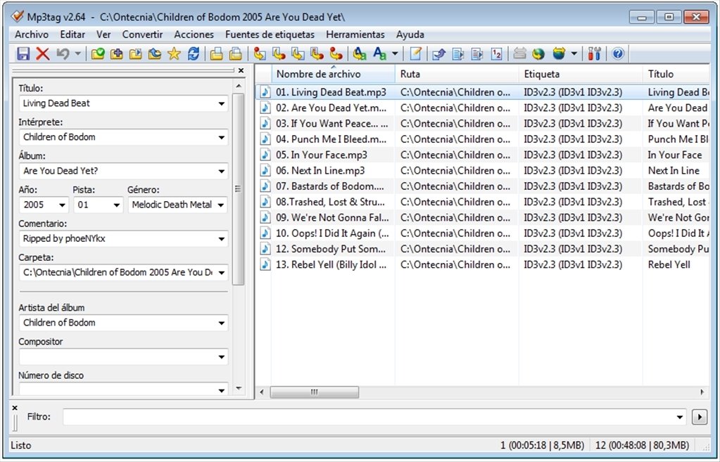 Mp3tag 3.23 instal the new version for windows