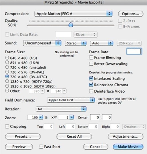 mpeg streamclip mac mpeg 2 playback component