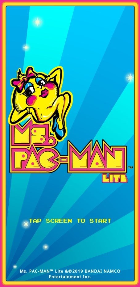 ms pacman game full screen