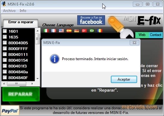 TÉLÉCHARGER MSNFIX.ZIP GRATUIT